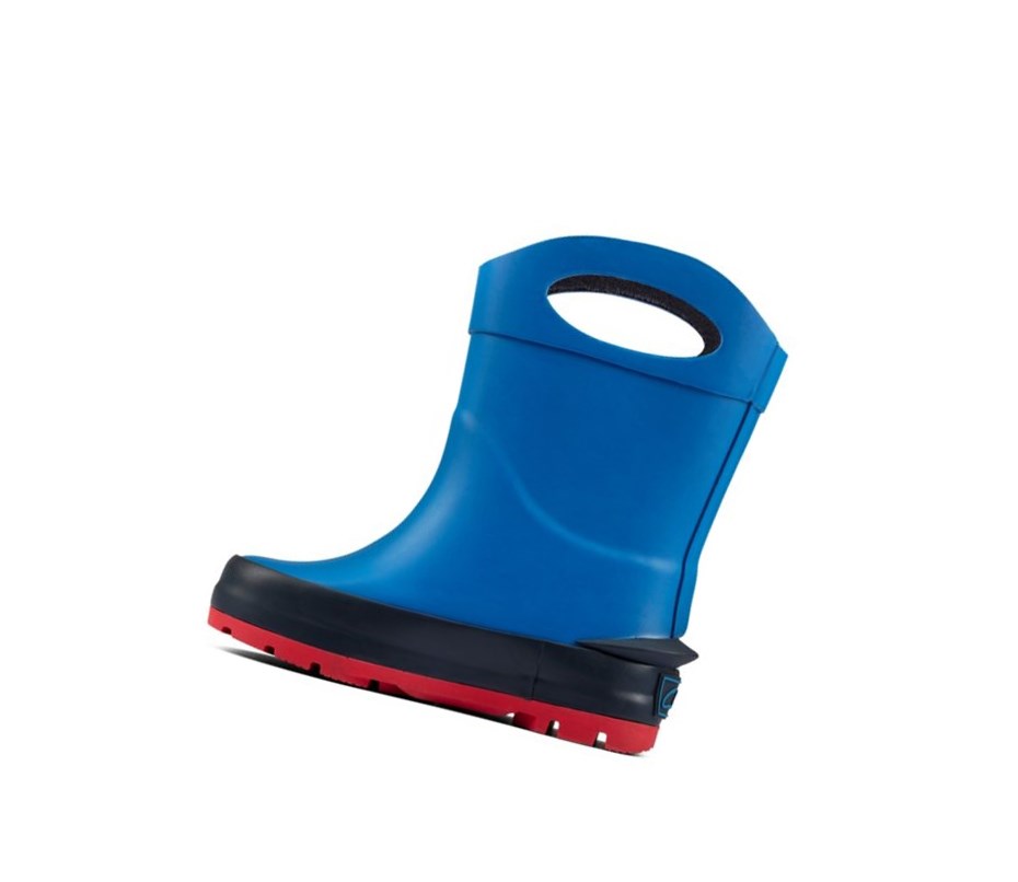 Clarks Mudder Dash Regenstiefel Mädchen Blau | FOSQ20397