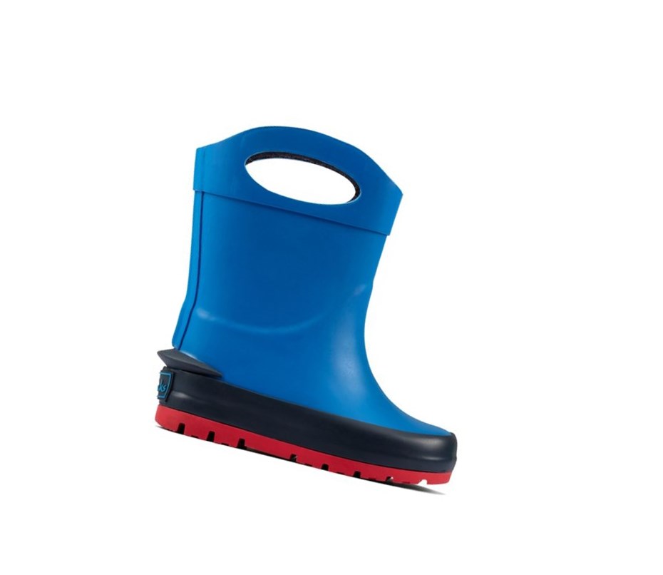 Clarks Mudder Dash Regenstiefel Mädchen Blau | FOSQ20397