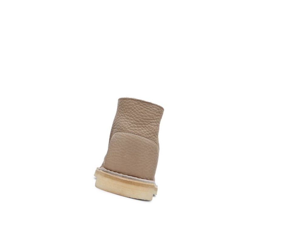 Clarks Original Leder Wüstenstiefel Herren Beige | FULI13840