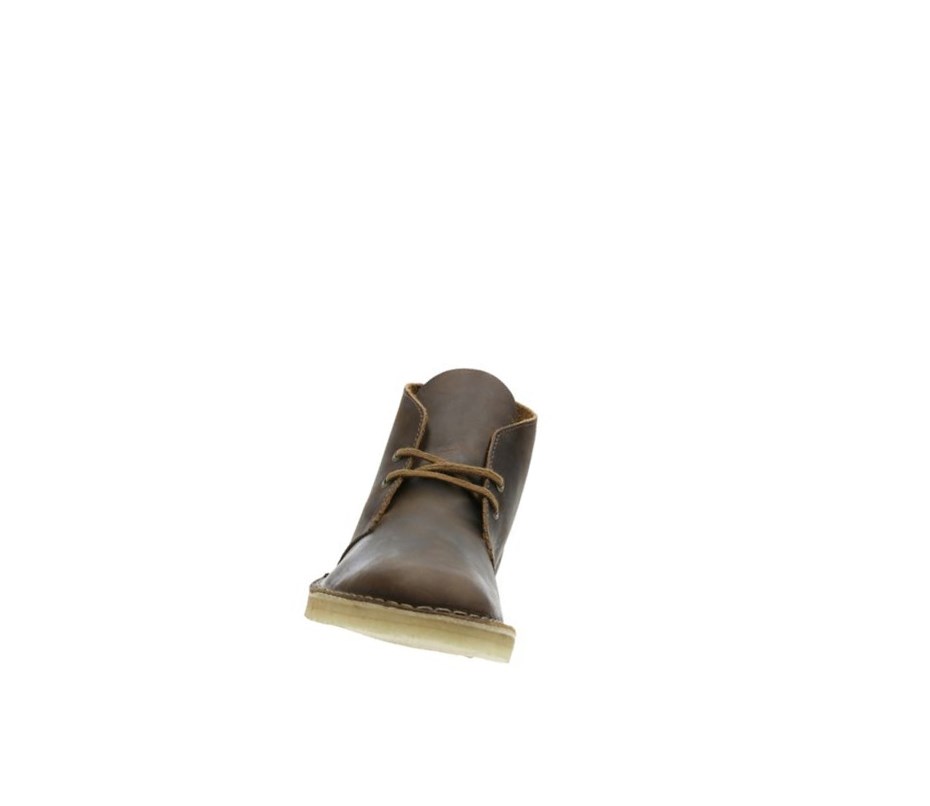 Clarks Original Leder Wüstenstiefel Herren Dunkelbraun | MGAV62170