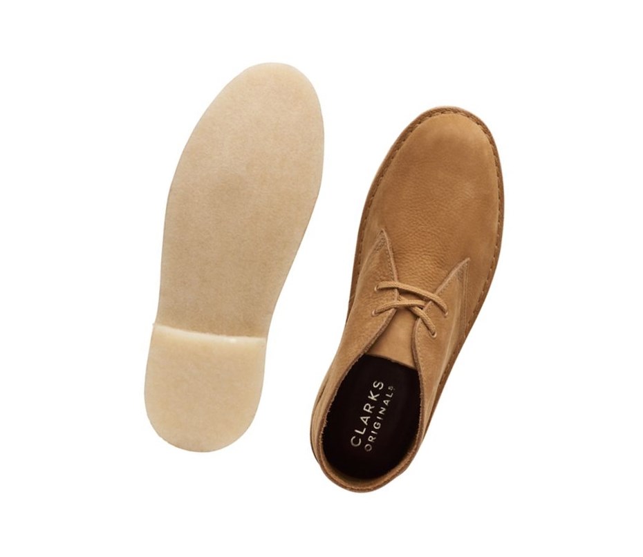 Clarks Original Nubuck Wüstenstiefel Damen Braun | TEPD37918