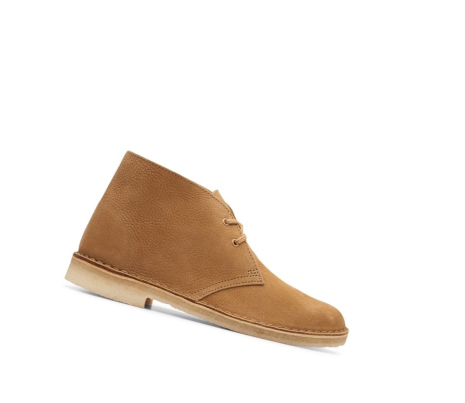Clarks Original Nubuck Wüstenstiefel Damen Braun | TEPD37918