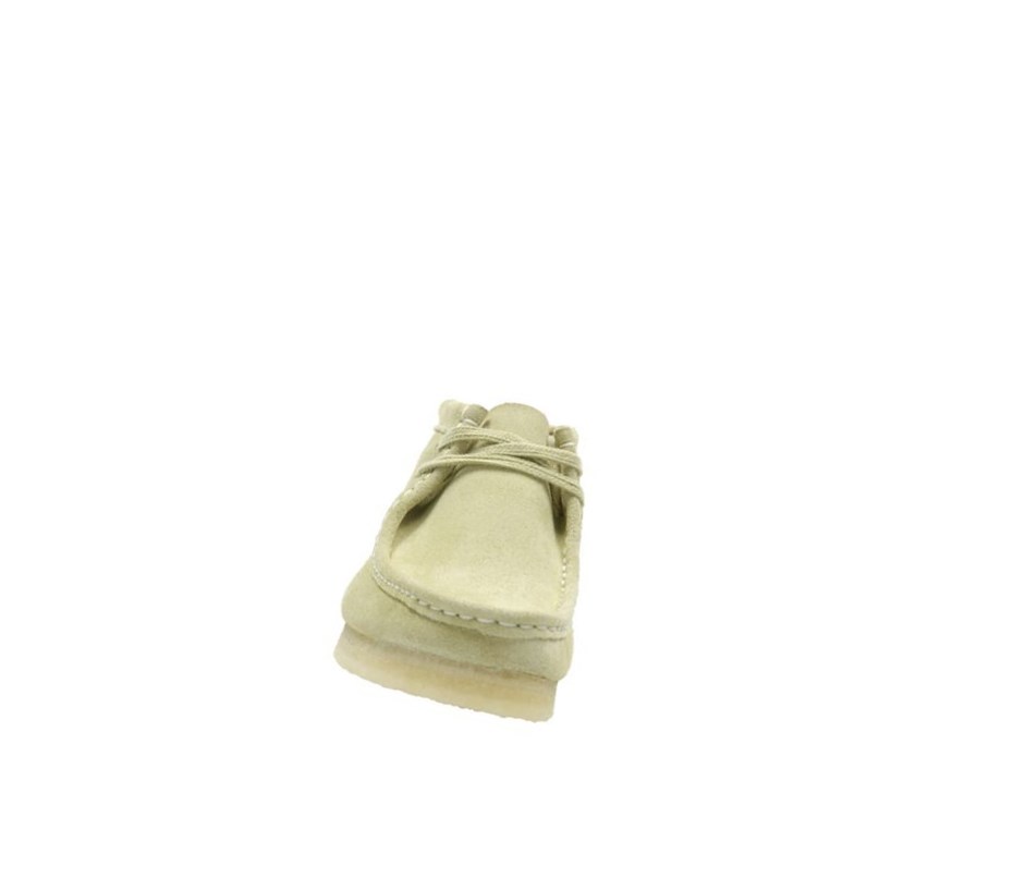 Clarks Original Wildleder Wallabee Damen Hellgrün | ICFD41378
