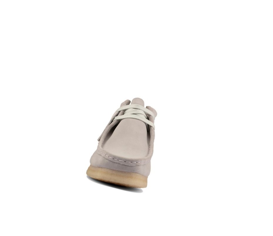 Clarks Original Wildleder Wallabee Damen Blau Grau | OQYT38209