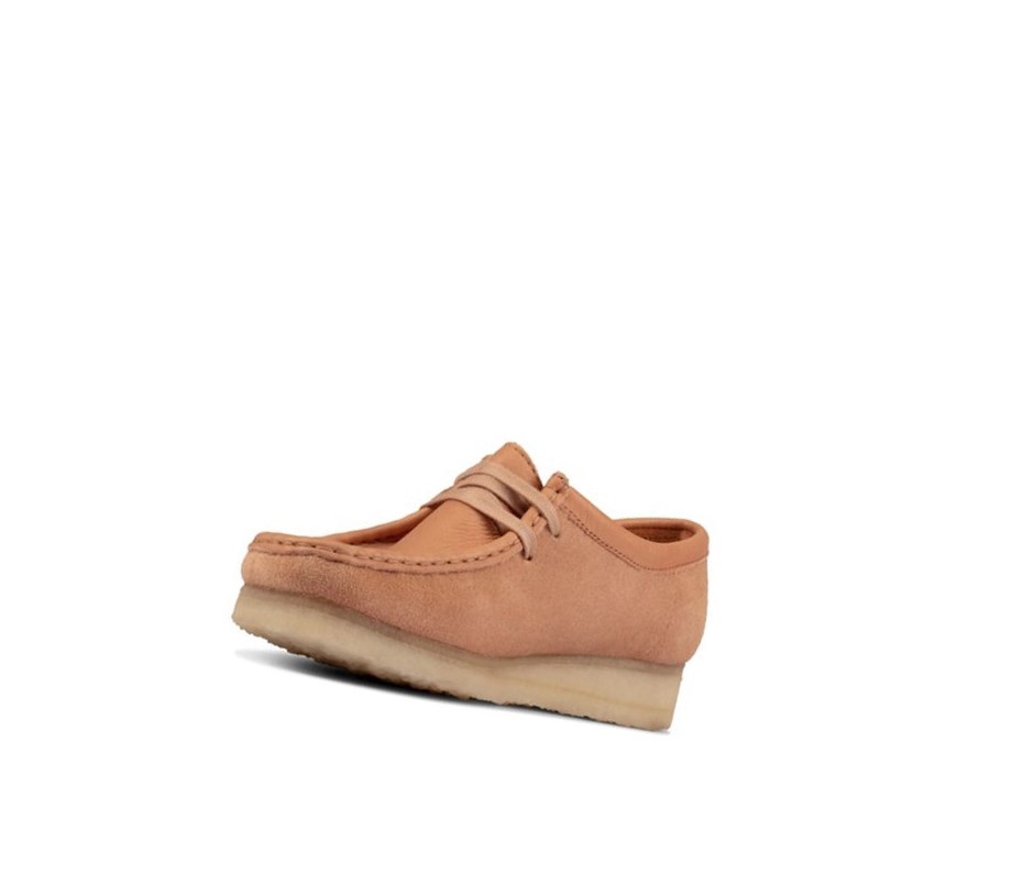 Clarks Original Wildleder Wallabee Damen Braun | ZSOM49183