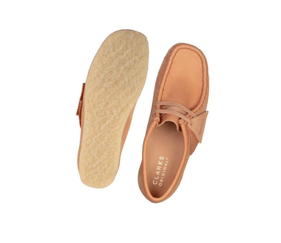 Clarks Original Wildleder Wallabee Damen Braun | ZSOM49183
