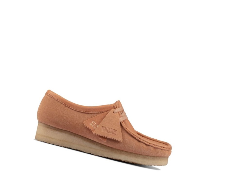 Clarks Original Wildleder Wallabee Damen Braun | ZSOM49183