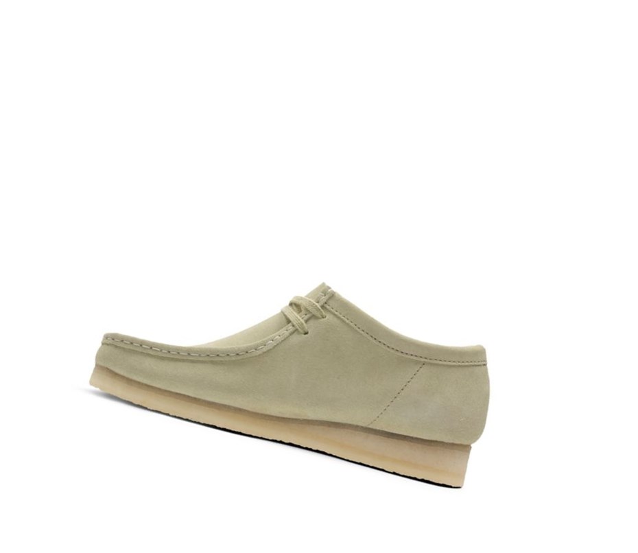 Clarks Original Wildleder Wallabee Herren Hellgrün | FIHZ28430