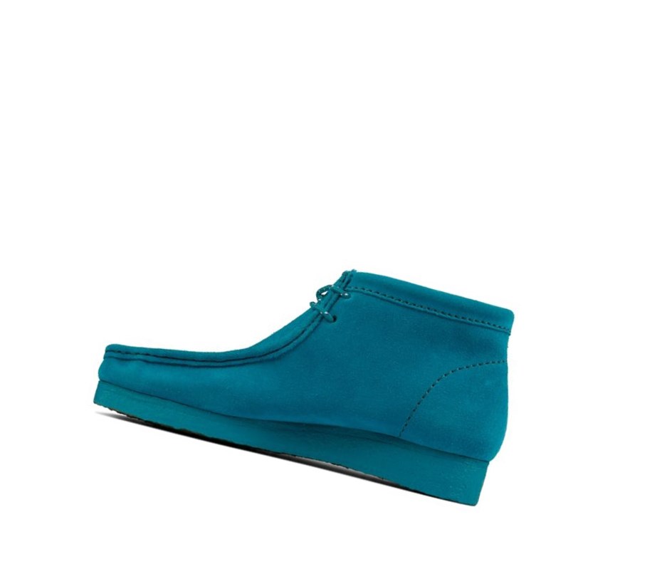 Clarks Original Wildleder Wallabee Herren Indigo | UAMI72864