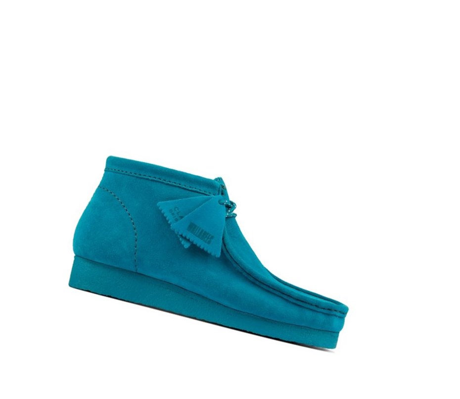 Clarks Original Wildleder Wallabee Herren Indigo | UAMI72864
