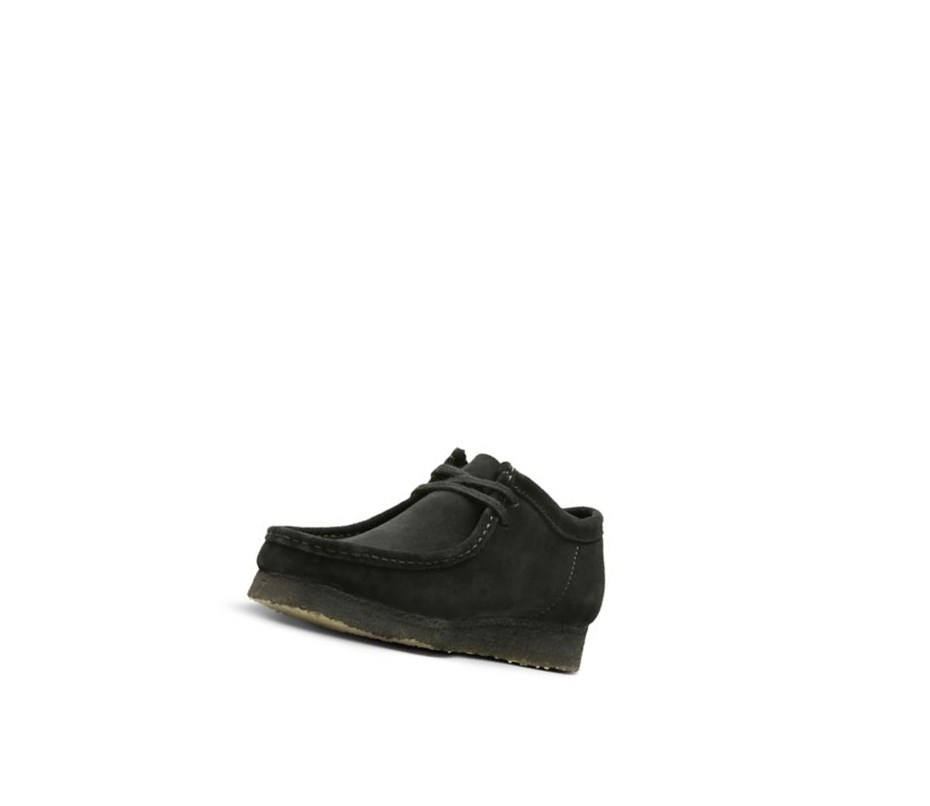 Clarks Original Wildleder Wallabee Herren Schwarz | ZBRL08956