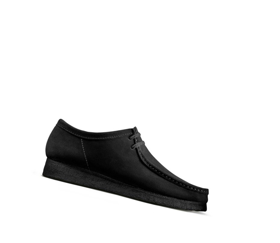 Clarks Original Wildleder Wallabee Herren Schwarz | ZBRL08956