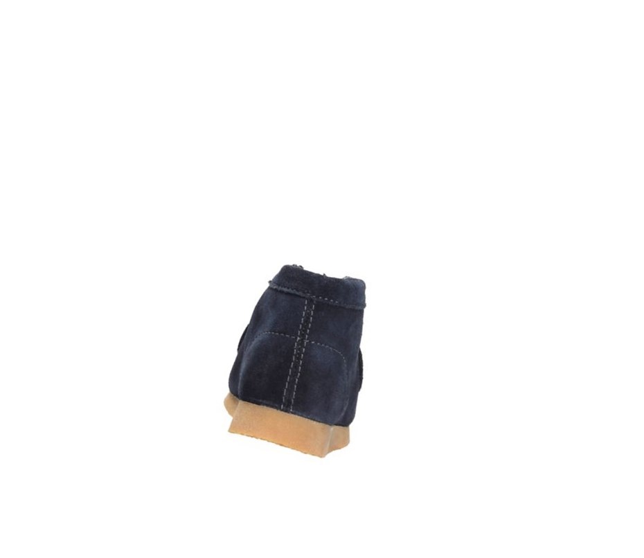 Clarks Original Wildleder Wallabee Mädchen Navy | DCPS05163