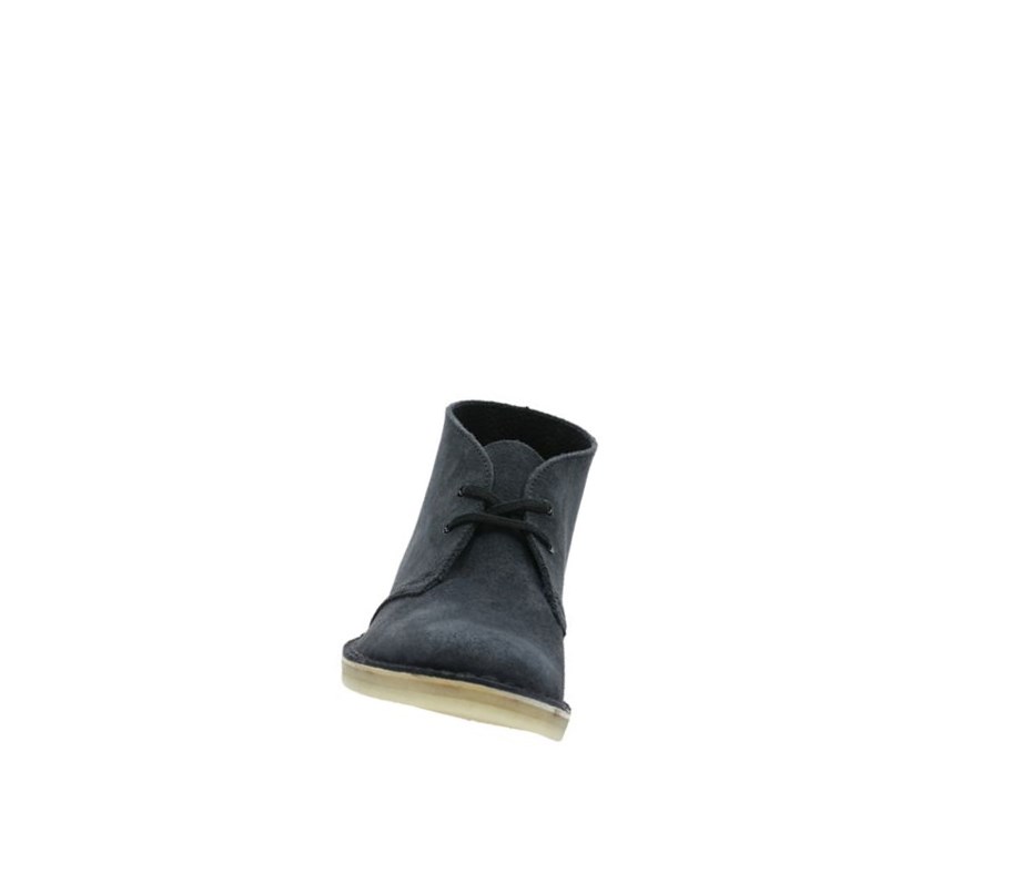 Clarks Original Wildleder Wüstenstiefel Damen Tiefesgrau | CAZU96534