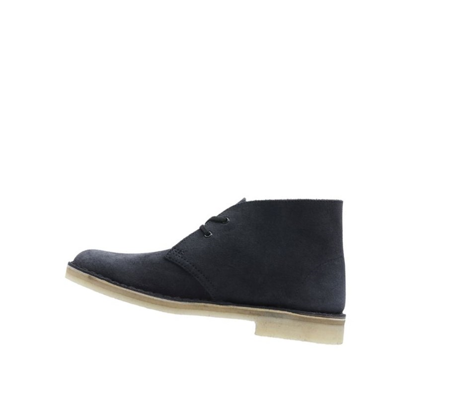 Clarks Original Wildleder Wüstenstiefel Damen Tiefesgrau | CAZU96534