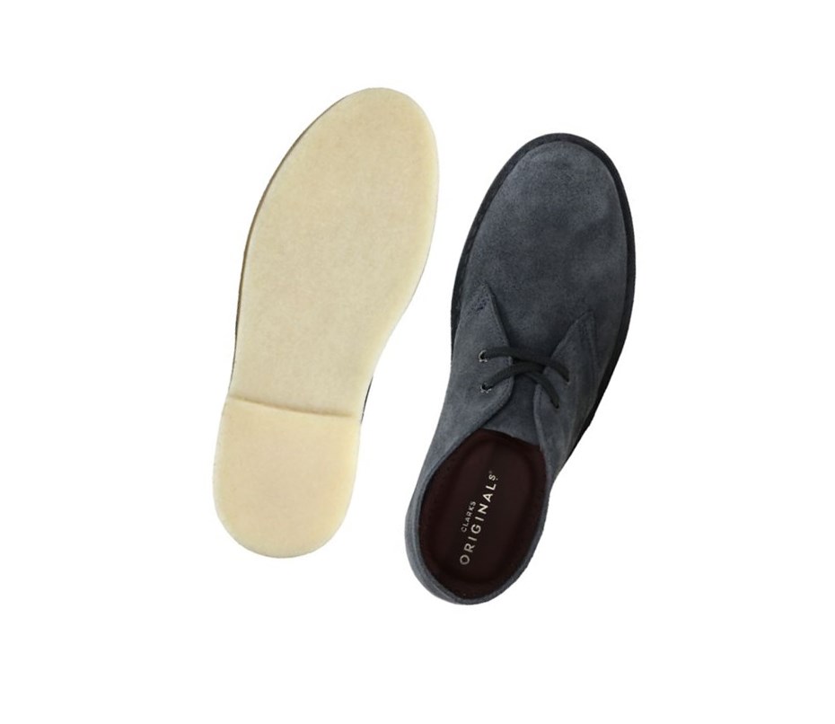 Clarks Original Wildleder Wüstenstiefel Damen Tiefesgrau | CAZU96534
