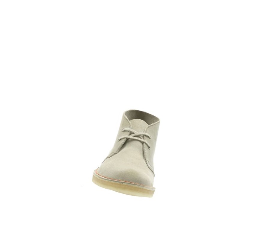 Clarks Original Wildleder Wüstenstiefel Damen Beige | DIHP85762