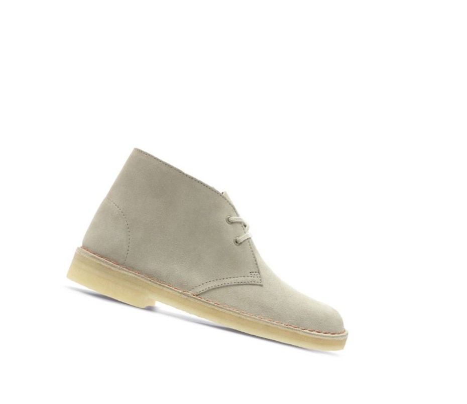 Clarks Original Wildleder Wüstenstiefel Damen Beige | DIHP85762