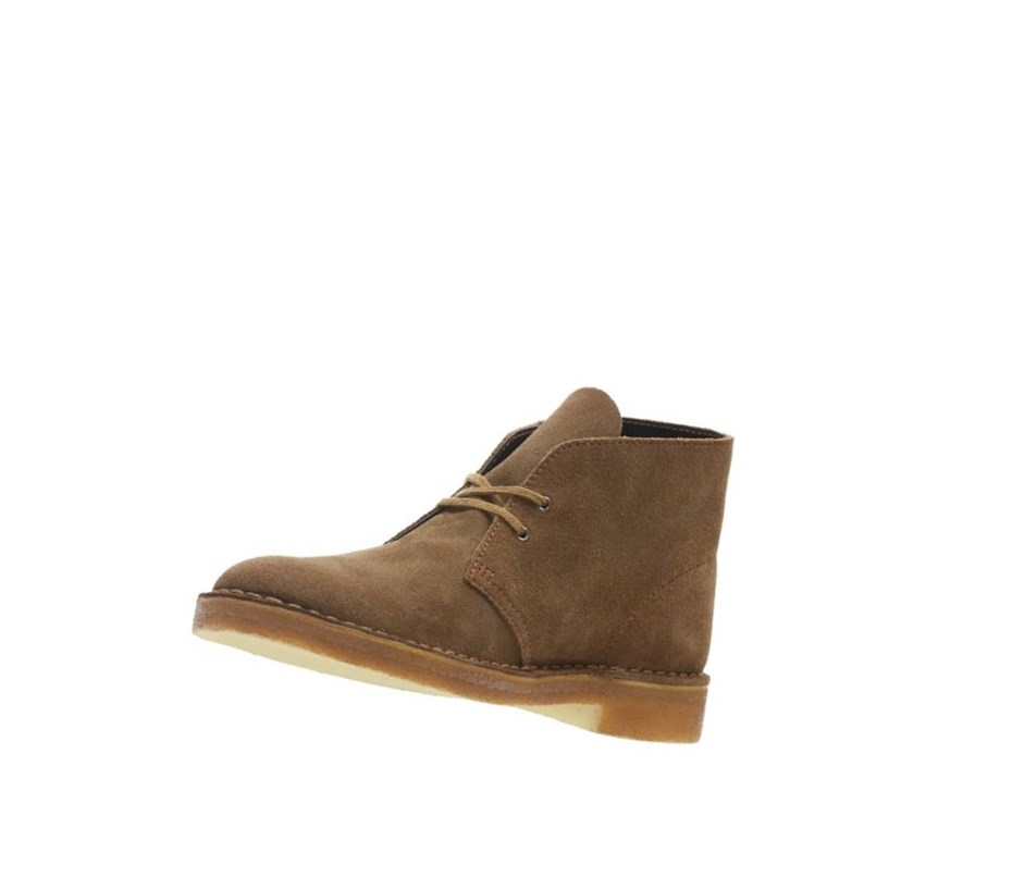 Clarks Original Wildleder Wüstenstiefel Herren Braun | HXFM23715