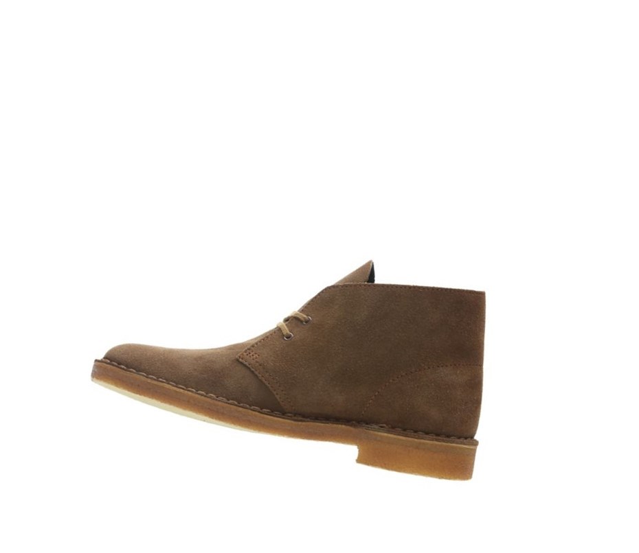 Clarks Original Wildleder Wüstenstiefel Herren Braun | HXFM23715