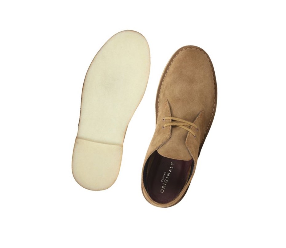 Clarks Original Wildleder Wüstenstiefel Herren Braun | HXFM23715