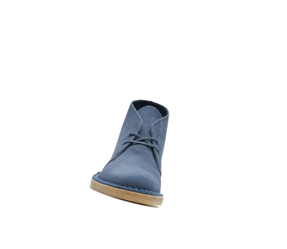 Clarks Original Wildleder Wüstenstiefel Herren Tiefesblau | JDCR74125