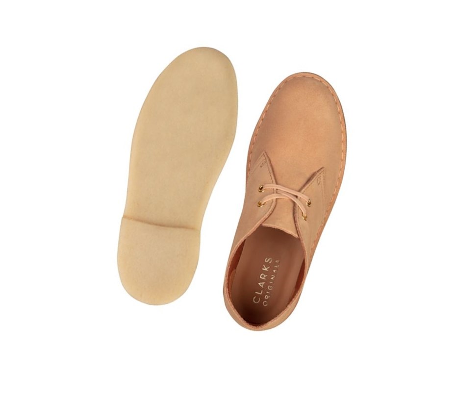 Clarks Original Wildleder Wüstenstiefel Damen Braun | RPDL63725