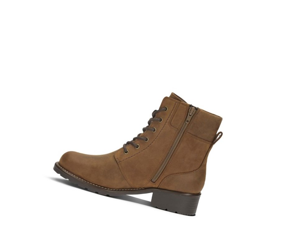 Clarks Orinoco Spice Leder Stiefeletten Damen Braun | OIXP21350