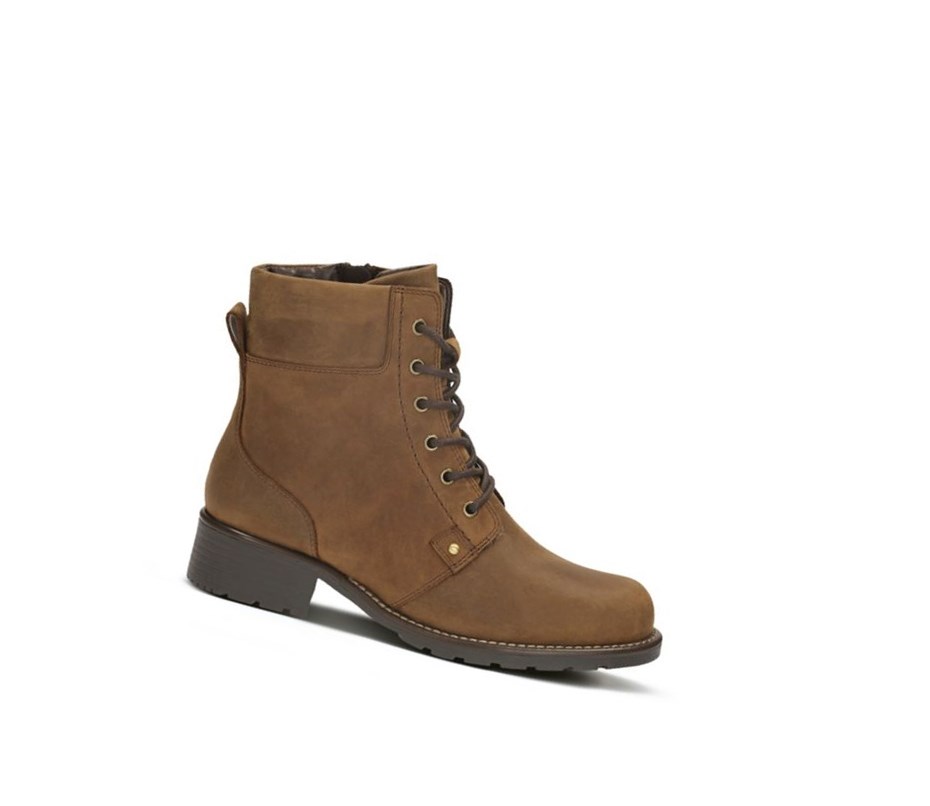 Clarks Orinoco Spice Leder Stiefeletten Damen Braun | OIXP21350