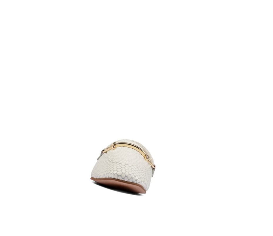 Clarks Pure 2 Leder Loafers Damen Weiß | OUYC72916