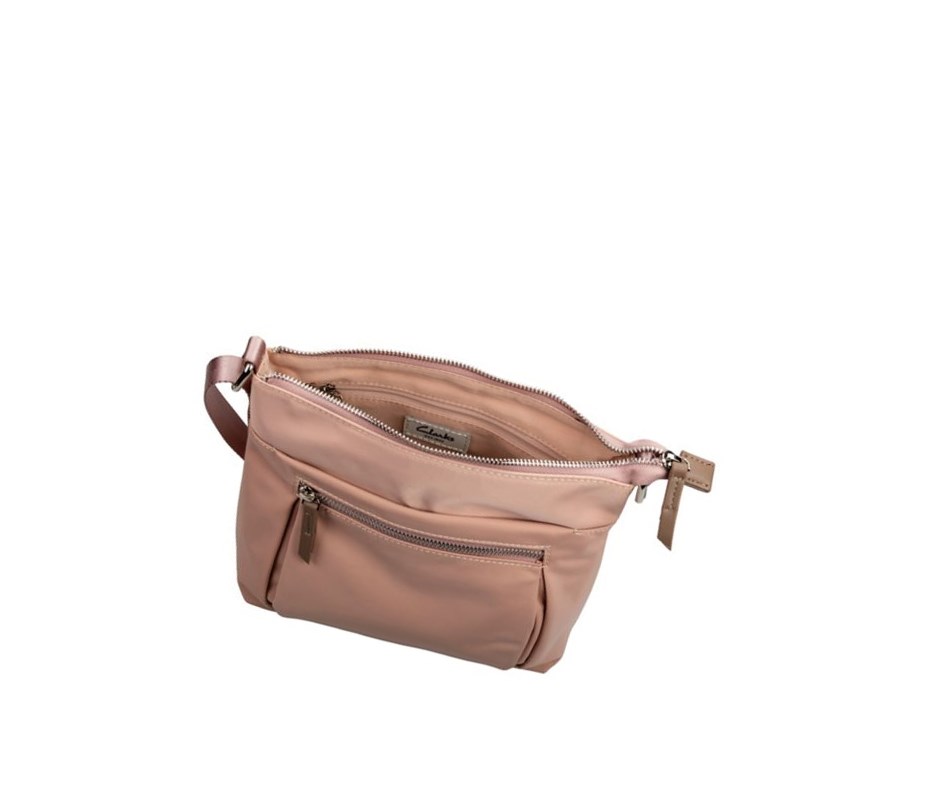 Clarks Raina Rush crossbody taschen Damen Hautfarbe | OGWC16039