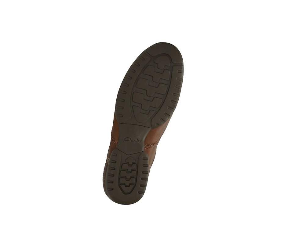 Clarks Recline Free Leder Slip On Schuhe Herren Braun | MUZY94156
