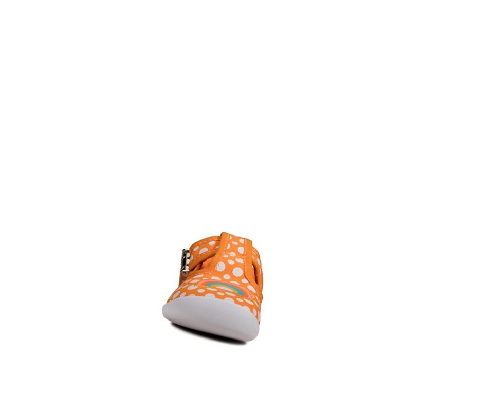 Clarks Roamer Sun T-bar Freizeitschuhe Jungen Orange | NLJO37289