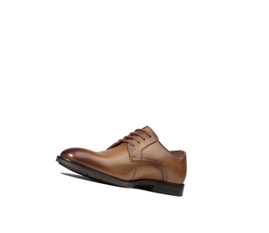 Clarks Ronnie Walk Leder Wanderschuhe Herren Braun | MTAJ82759