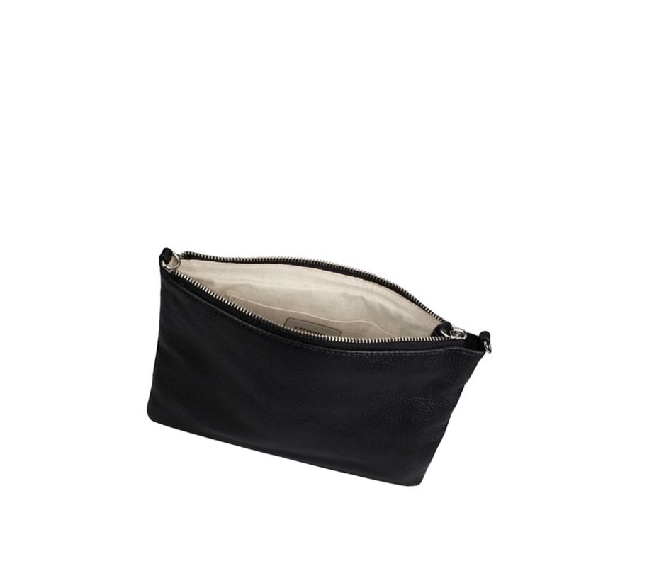 Clarks Roslyn Lily Leder Geldbörse Damen Schwarz | RGYH24971