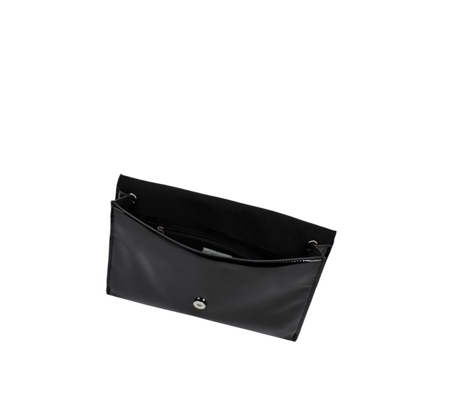 Clarks Roslyn Sky Lack crossbody taschen Damen Schwarz | PXRE09452