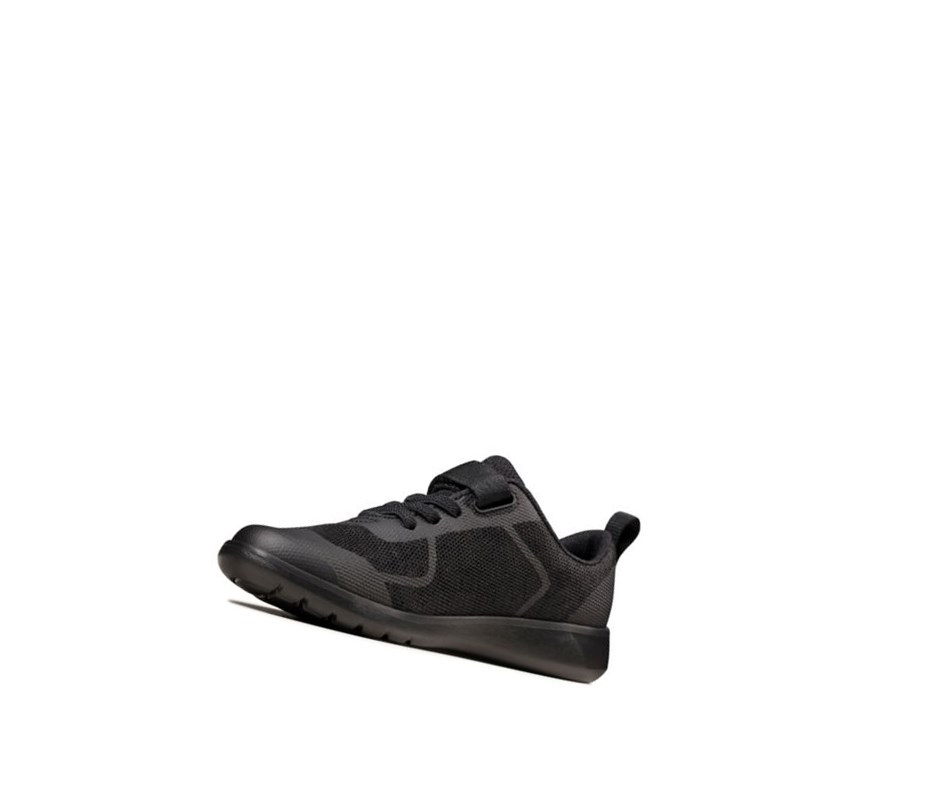 Clarks Scape Bright Schulschuhe Jungen Schwarz | UQWX53684