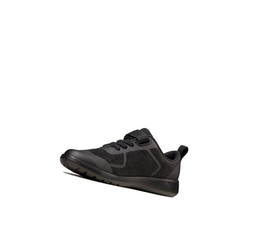 Clarks Scape Bright Schulschuhe Mädchen Schwarz | GJBF62031