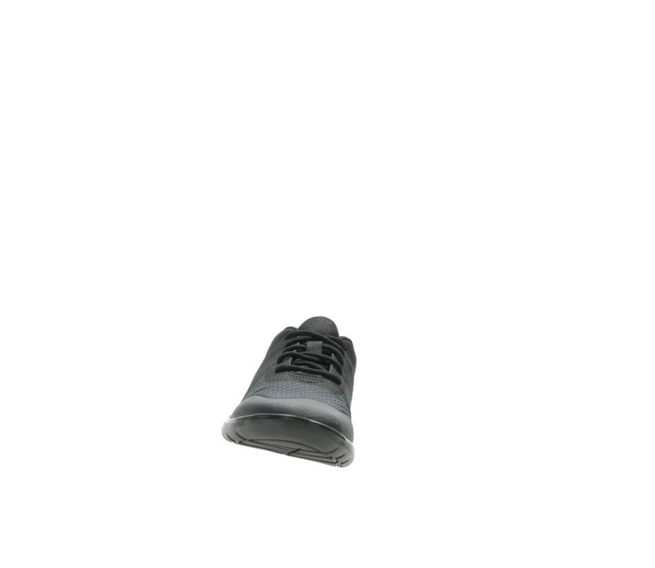 Clarks Scape Civic Sneakers Mädchen Schwarz | GUQV43758