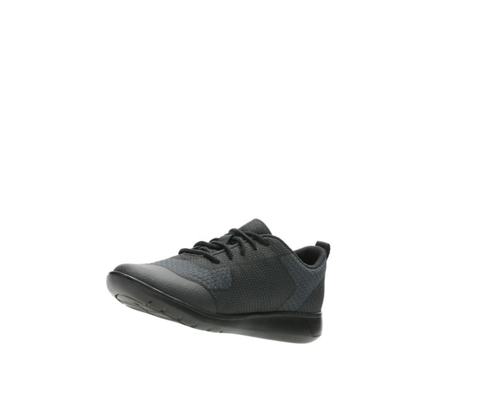 Clarks Scape Civic Sneakers Mädchen Schwarz | GUQV43758