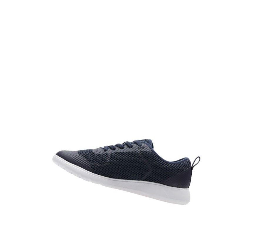 Clarks Scape Soar Synthetik Sneakers Jungen Navy | WUBM21380