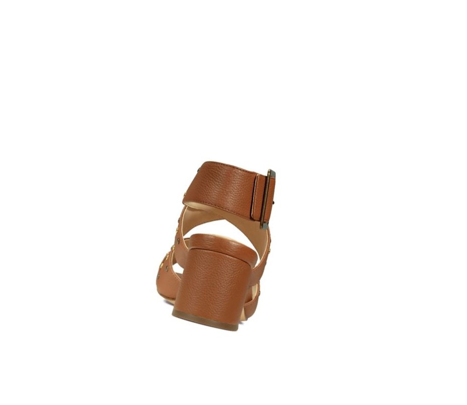 Clarks Sheer 55 Schnallen Leder Sandalen Absatz Damen Braun | GHQZ85213
