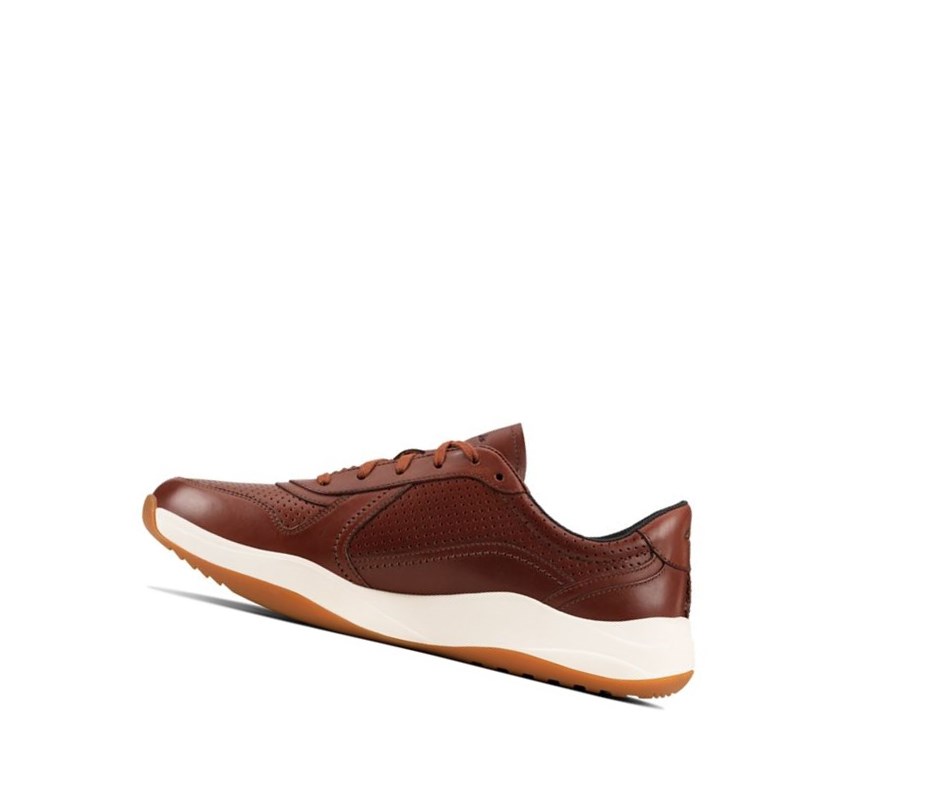 Clarks Sift Speed Leder Lederschuhe Herren Braun | CXRO09451