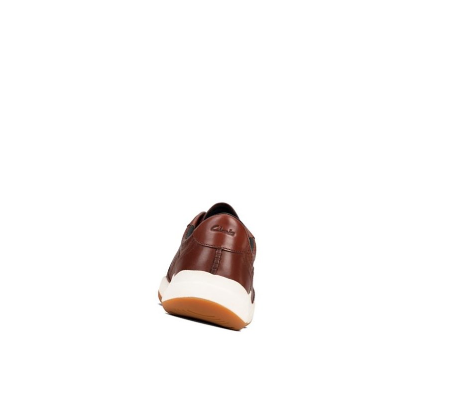 Clarks Sift Speed Leder Lederschuhe Herren Braun | CXRO09451