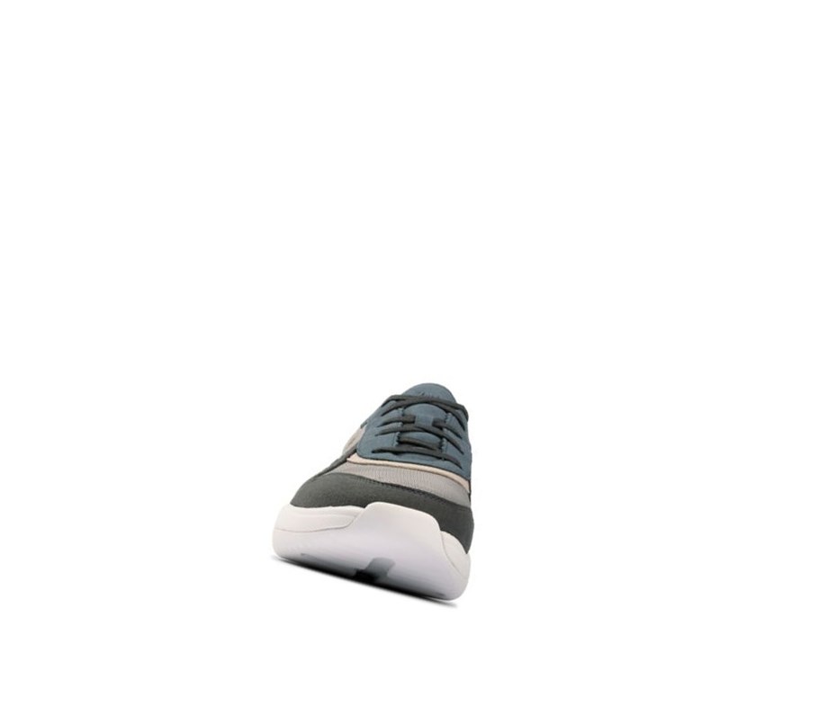 Clarks Sift Speed Textil Freizeitschuhe Herren Blau | ZJTB84019