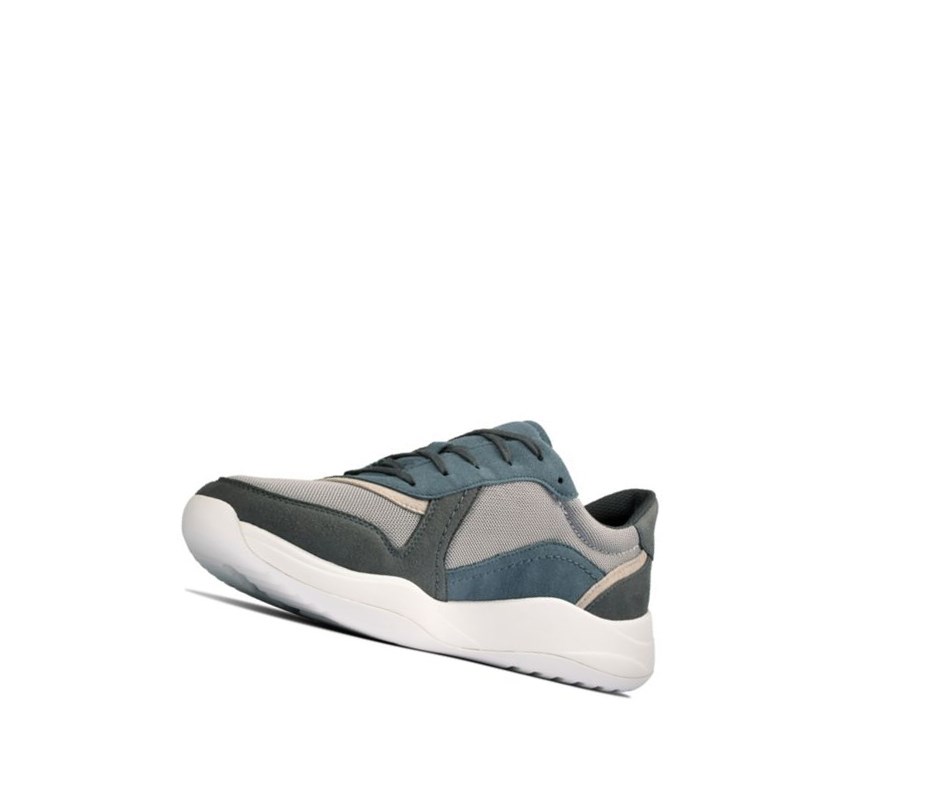 Clarks Sift Speed Textil Freizeitschuhe Herren Blau | ZJTB84019