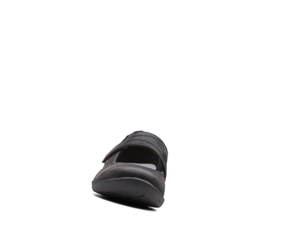 Clarks Sillian Bella Freizeitschuhe Damen Schwarz | CTLN39147