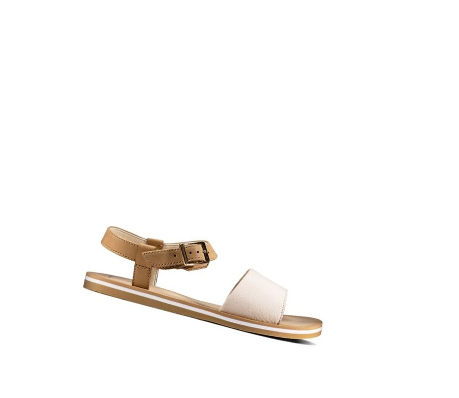Clarks Skylark Hope Leder Lässige Sandalen Mädchen Rosa | XAMY46182
