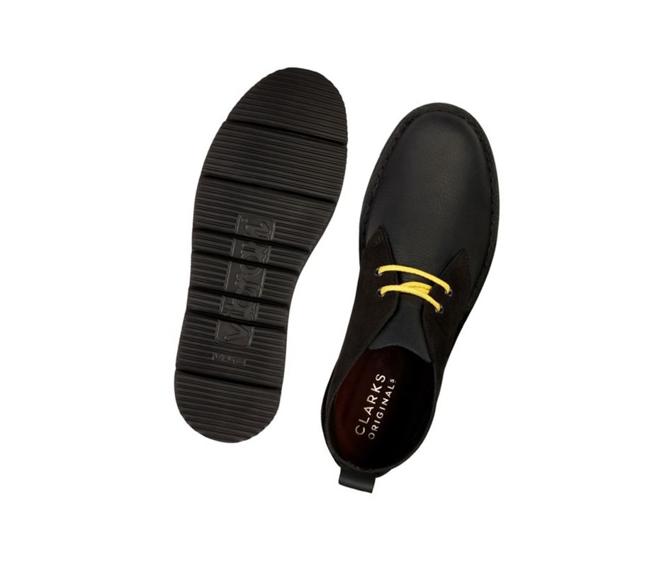 Clarks Spitze Up 2.0 Wüstenstiefel Herren Schwarz | OMRI29650