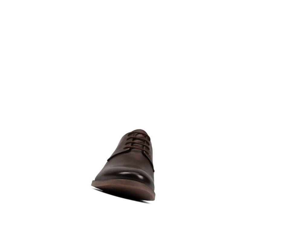Clarks Stanford Walk Leder Wanderschuhe Herren Dunkelbraun | AEHK16284